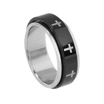 Rotatable Metal Cross Ring