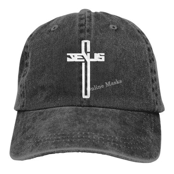 Vintage Christian Jesus Cross Baseball Cap