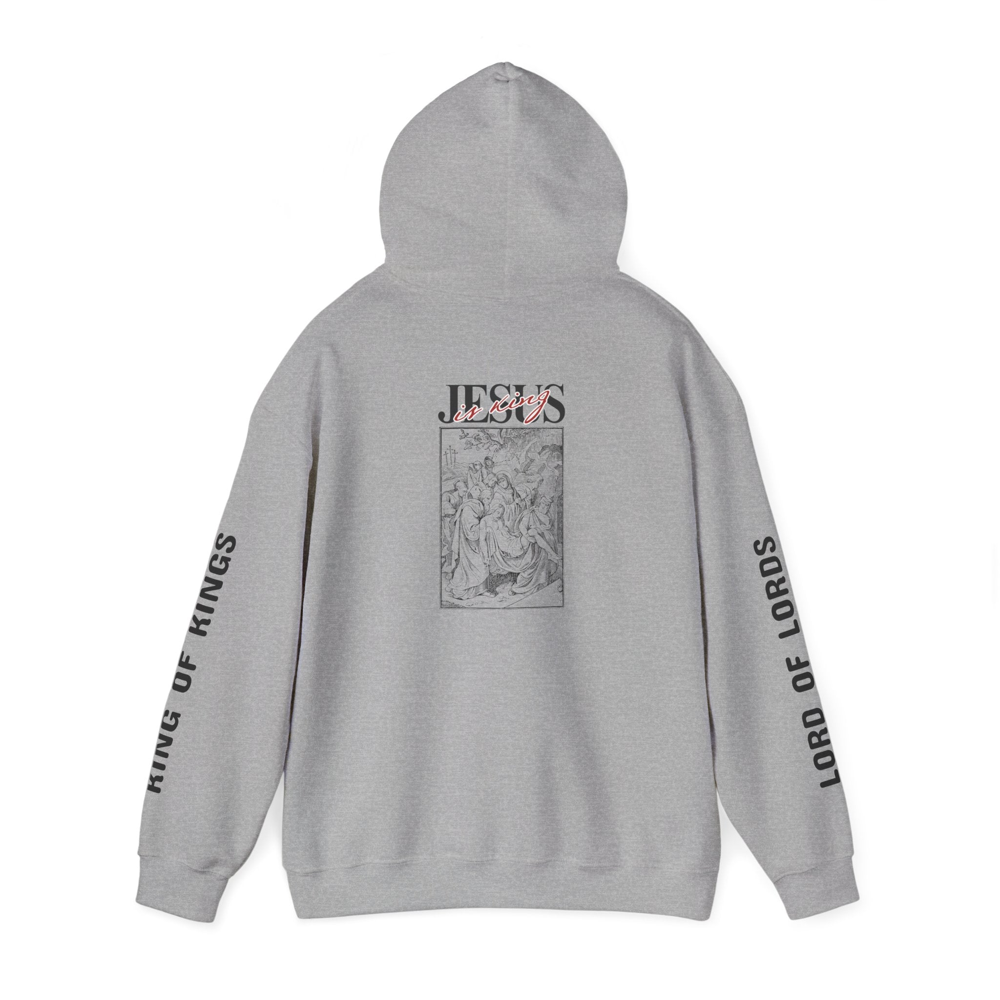 Jesus Is King Christian Hoodie