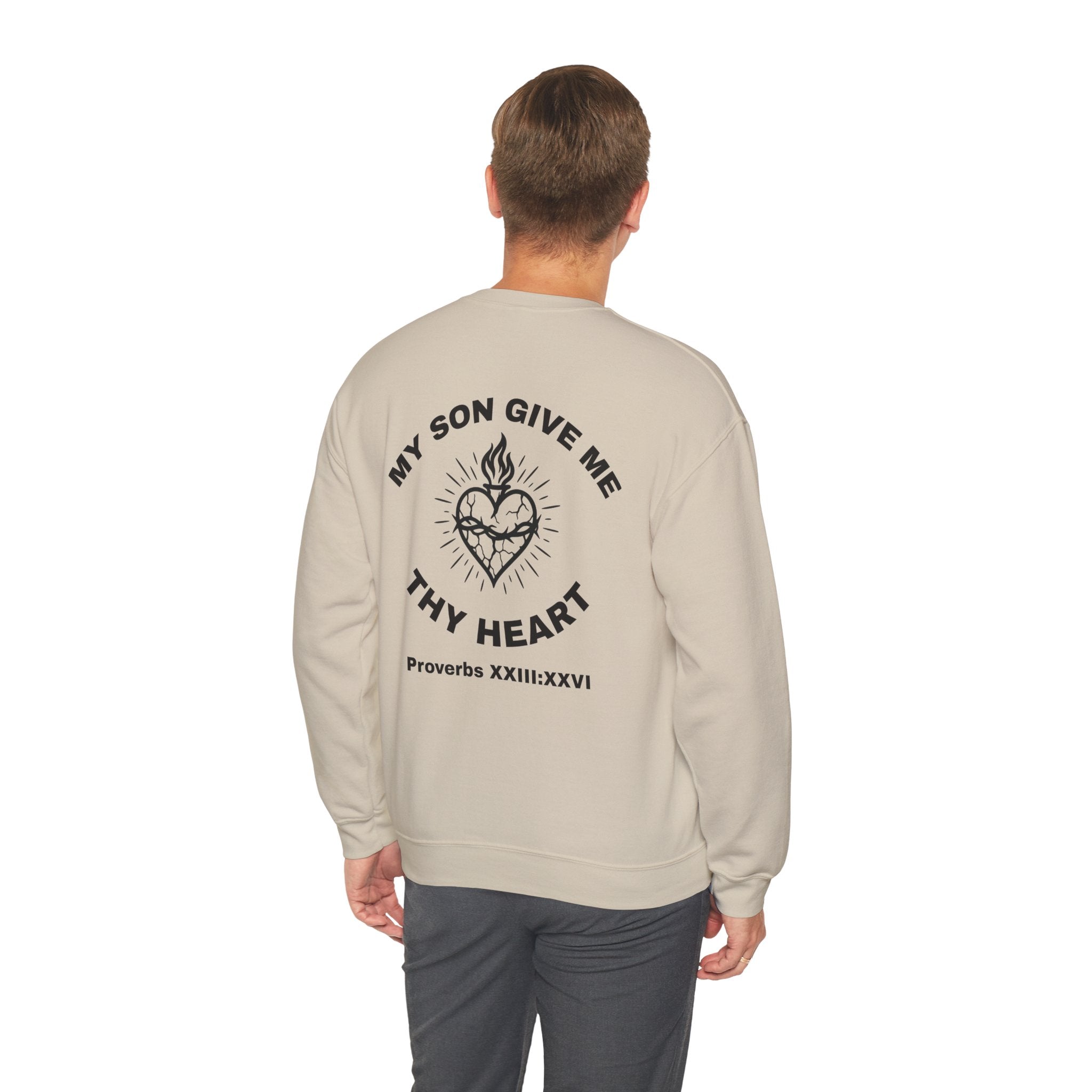 Saintly's Proverbs 23:26 Sweatshirt