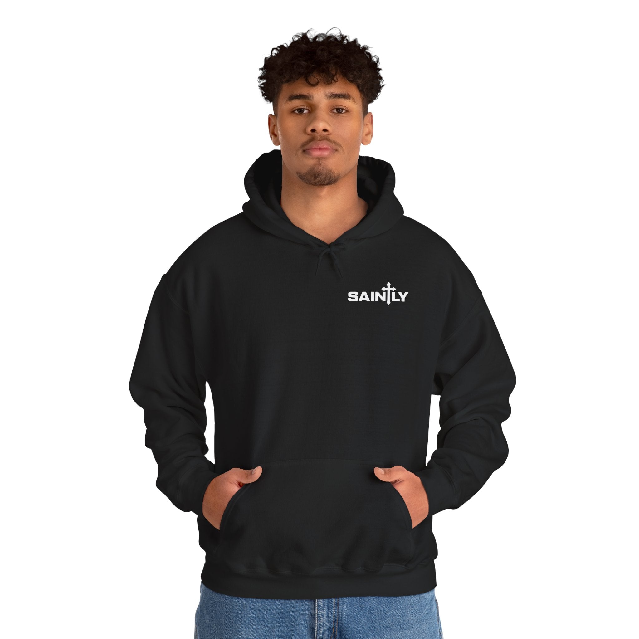 Saintly Unisex Christian Bible Verse Hoodie- Called To Be Saints Design