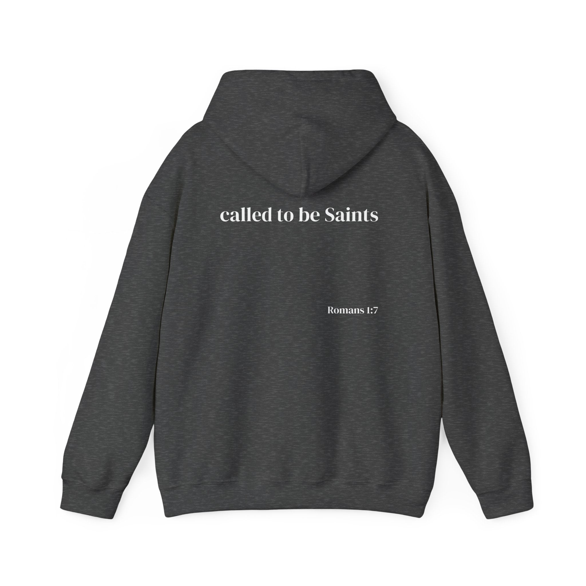 Saintly Unisex Christian Bible Verse Hoodie- Called To Be Saints Design
