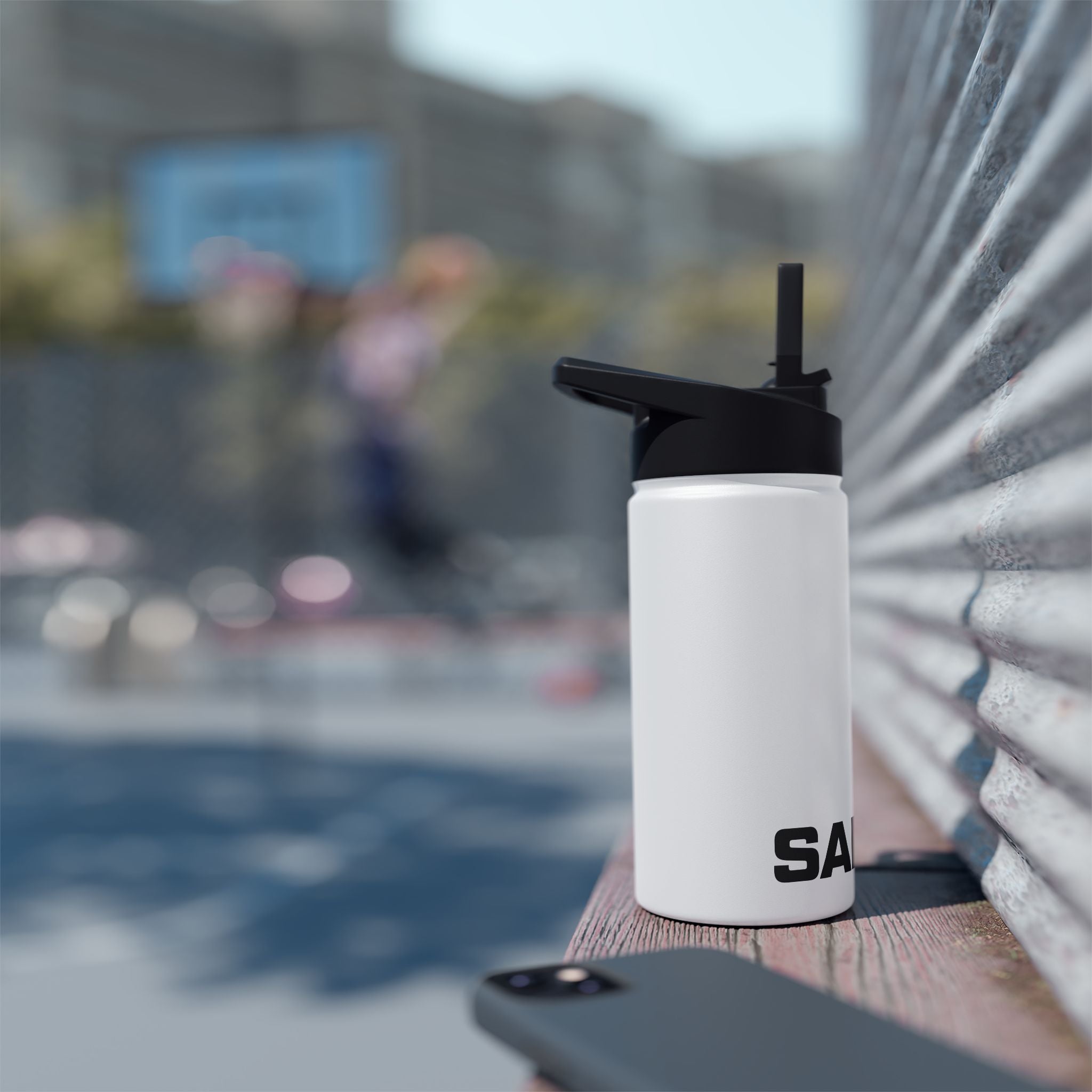 Saintly Christian Stainless Steel Water Bottle- Logo Edition