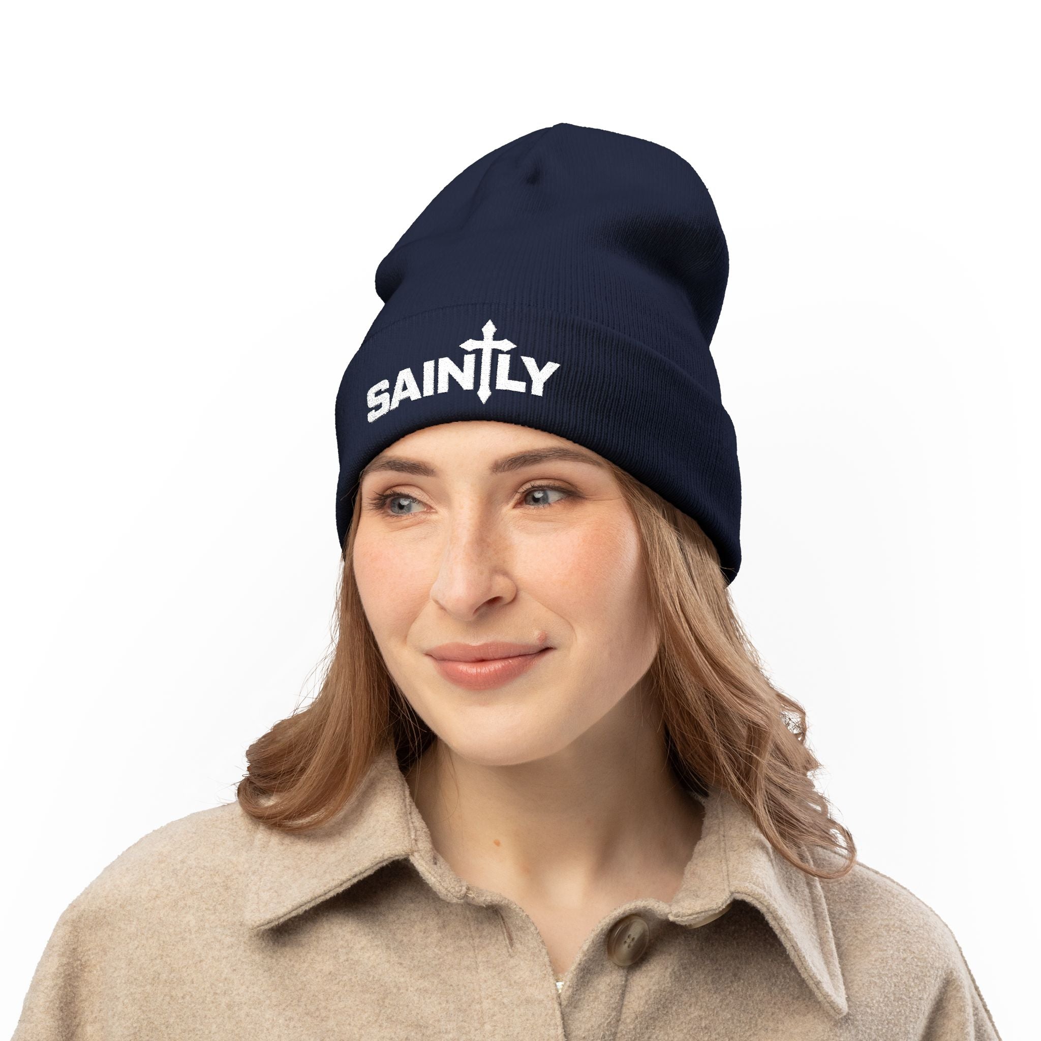 Saintly Christian Beanie