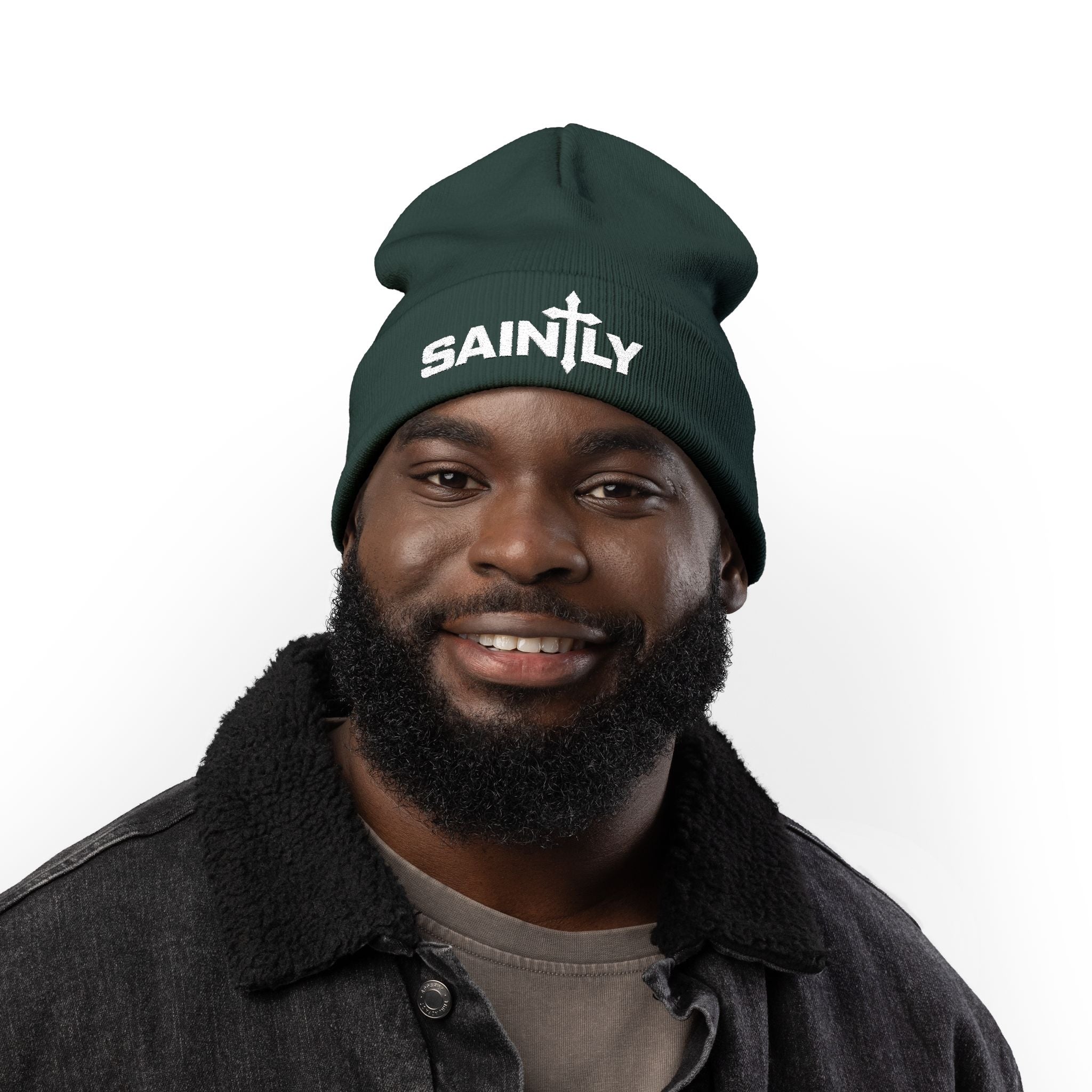 Saintly Christian Beanie