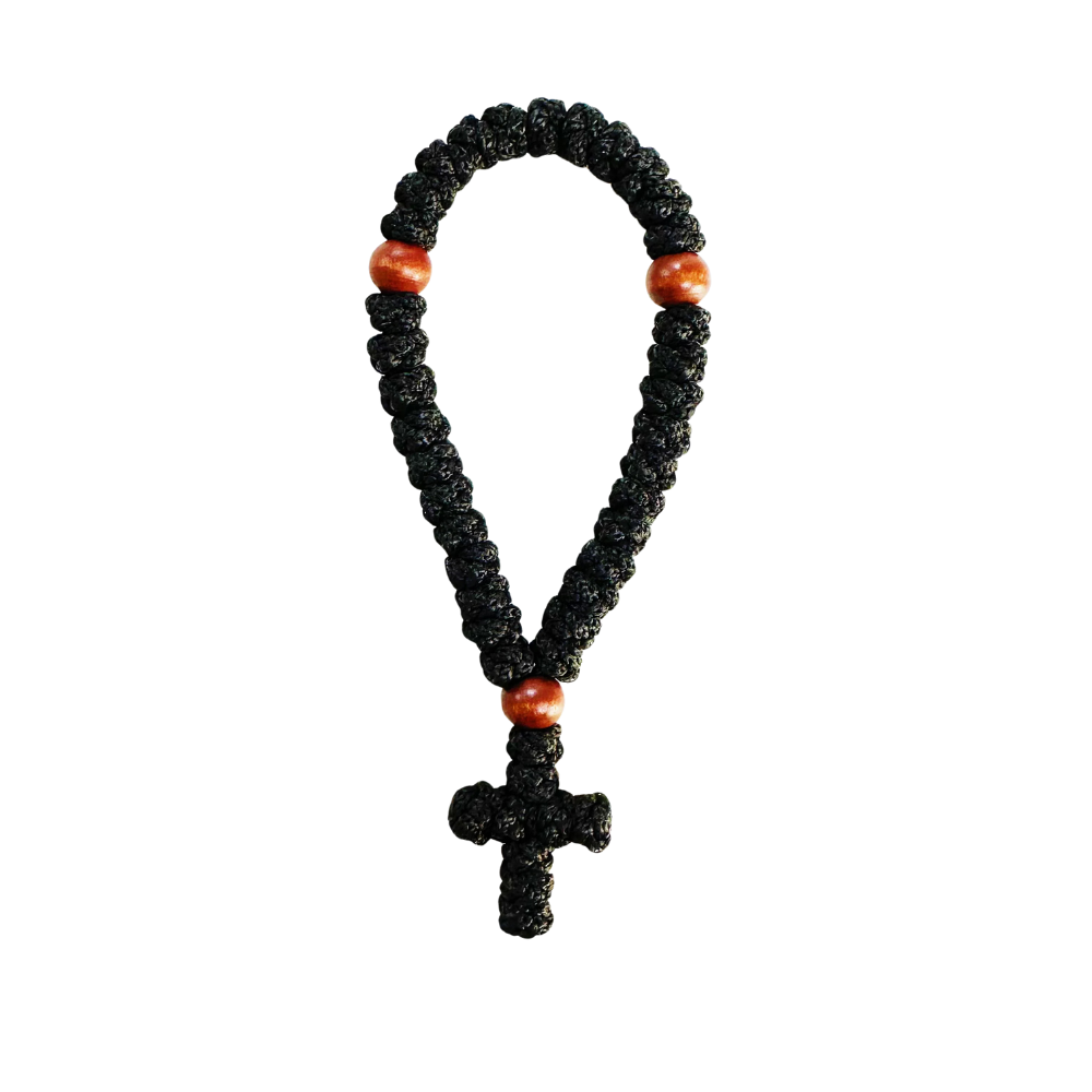 Handmade Christian 33 knot Orthodox Greek Omboskoini Prayer Rope