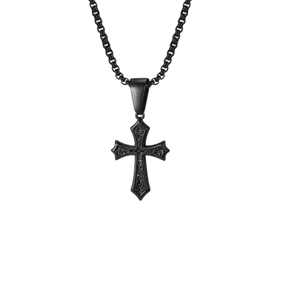 Cross Pendant Necklace for Men