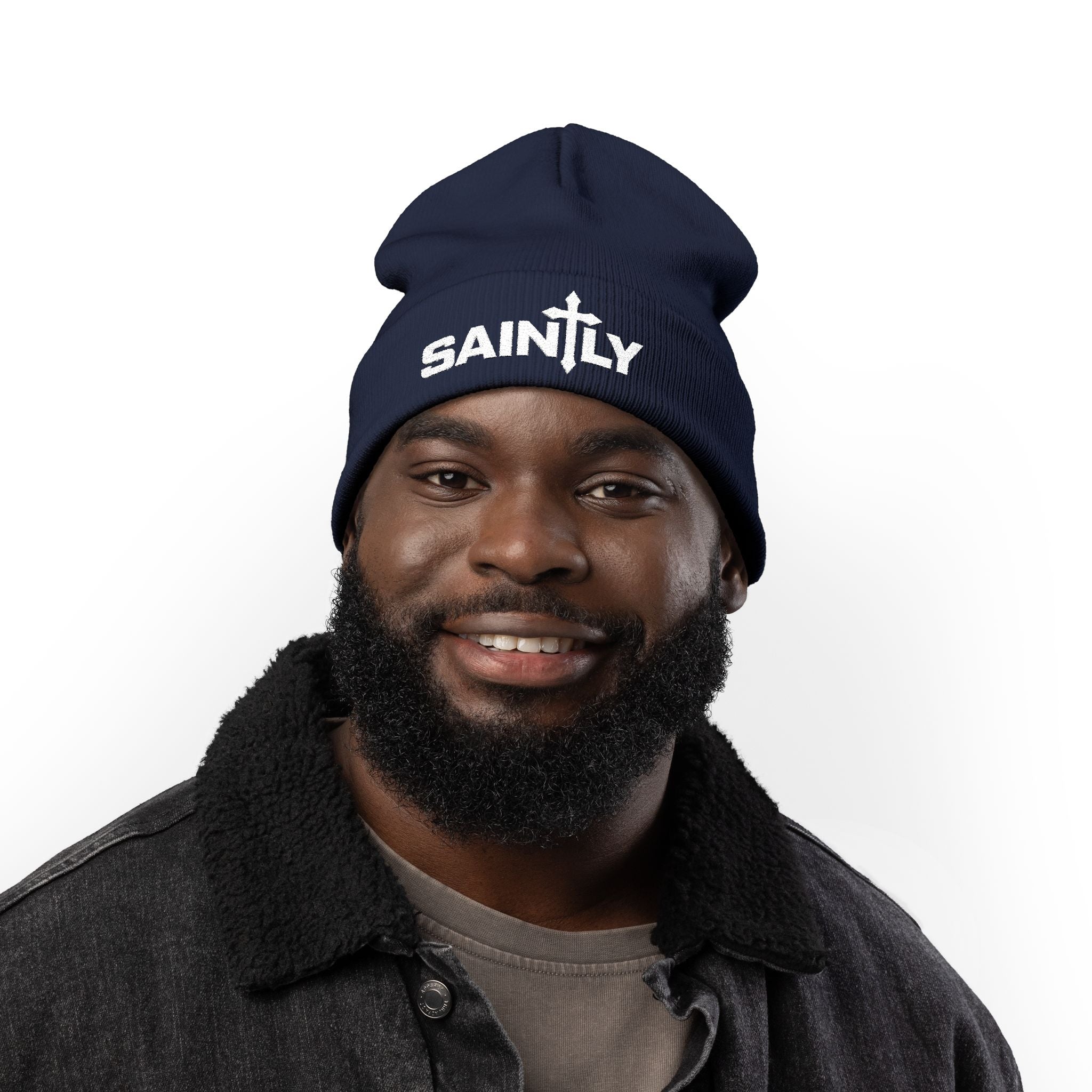 Saintly Christian Beanie