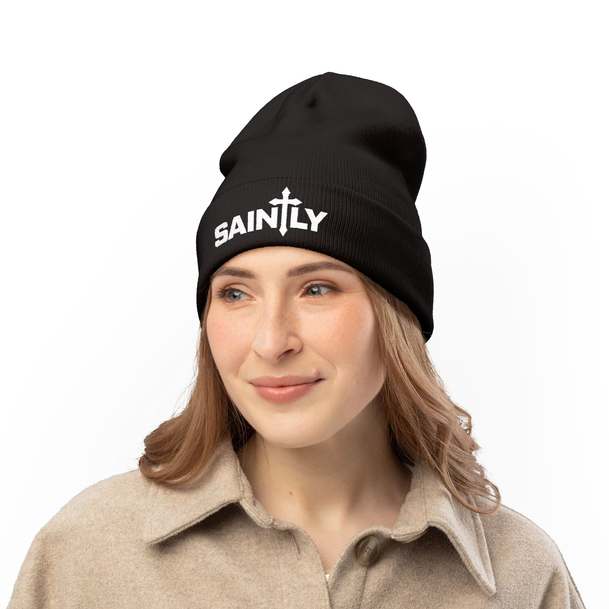 Saintly Christian Beanie