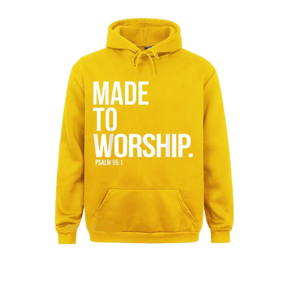 Made To Worship Christian Hoodie