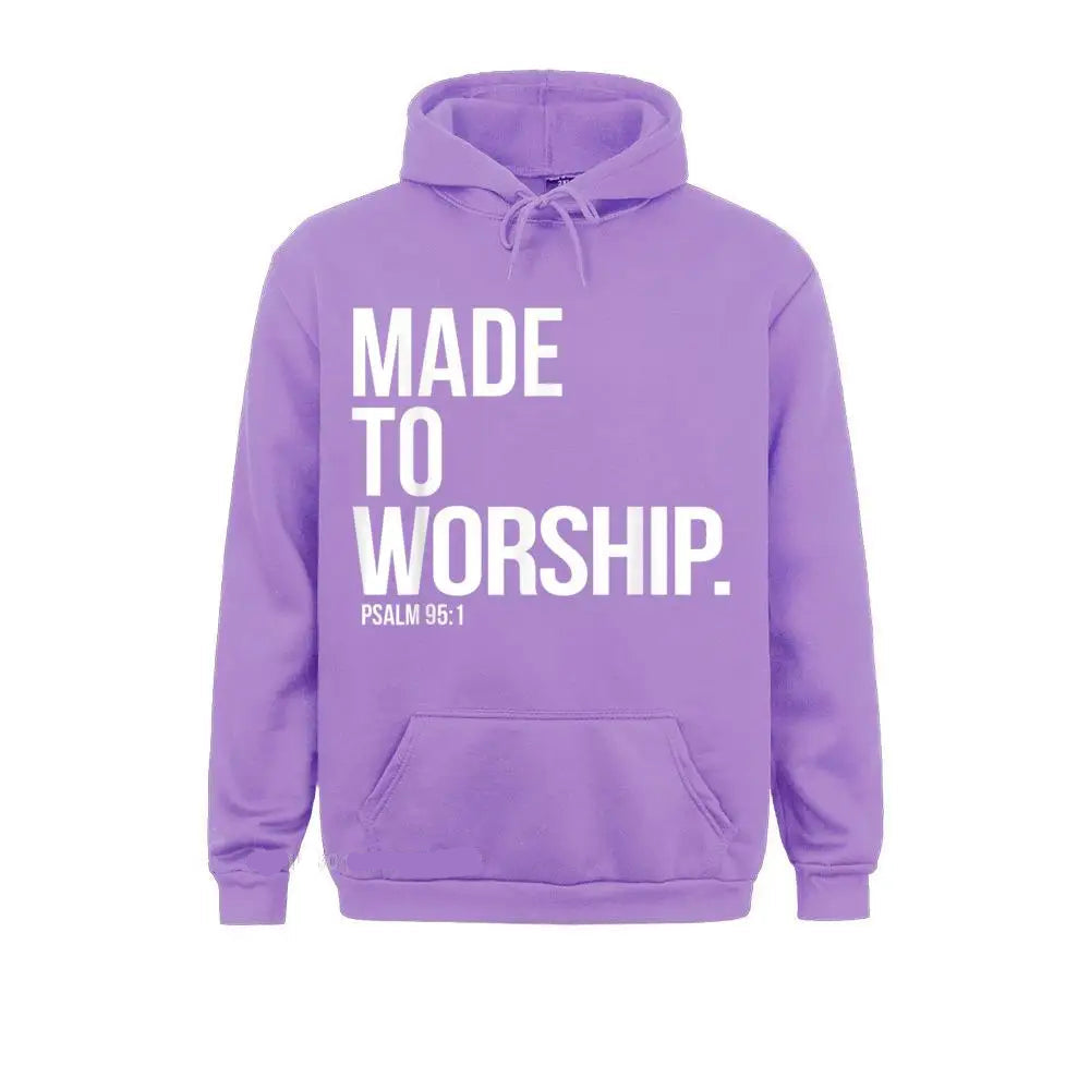 Made To Worship Christian Hoodie