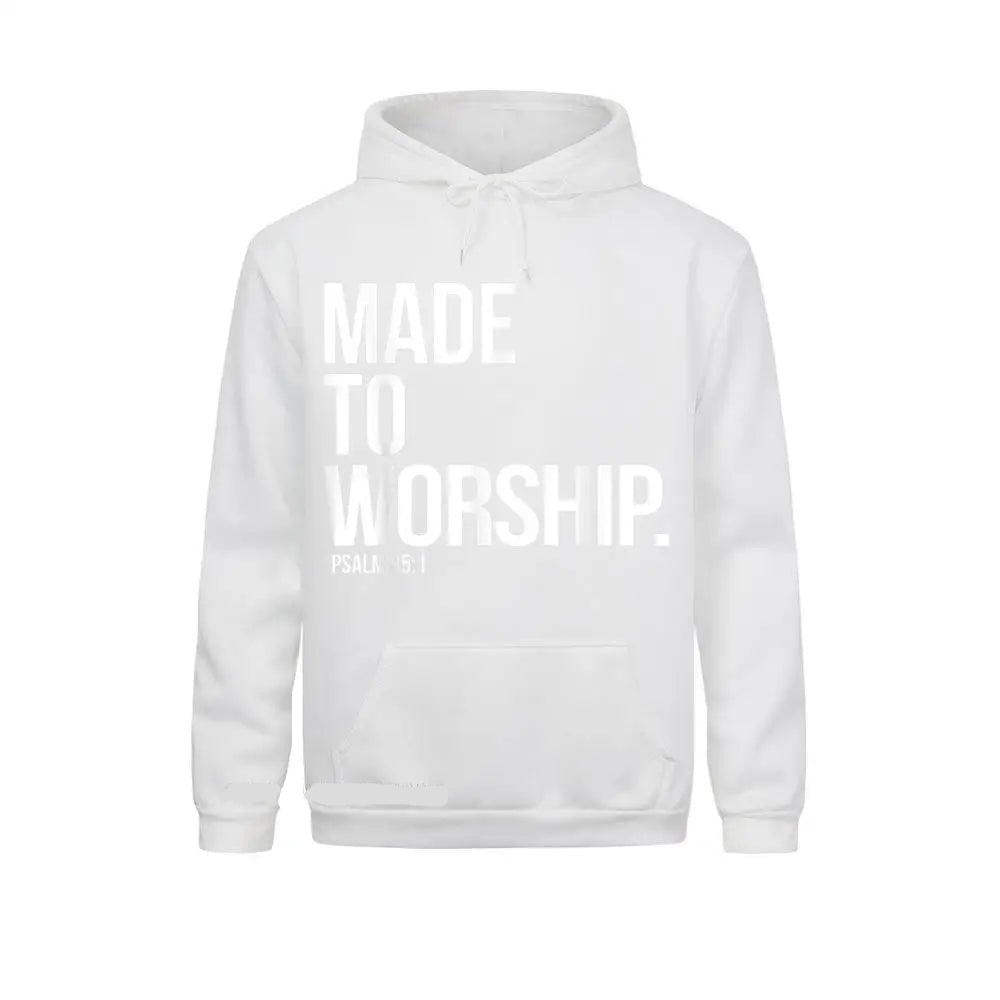 Made To Worship Christian Hoodie