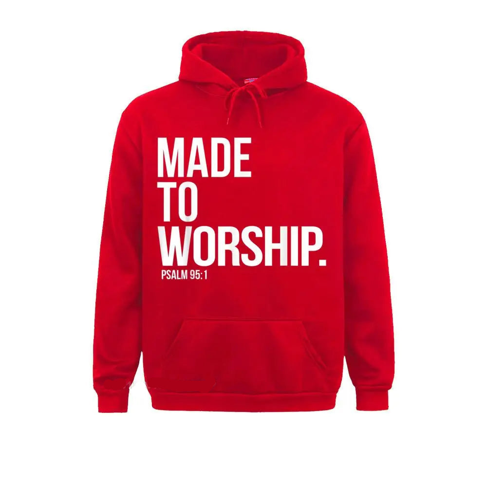 Made To Worship Christian Hoodie