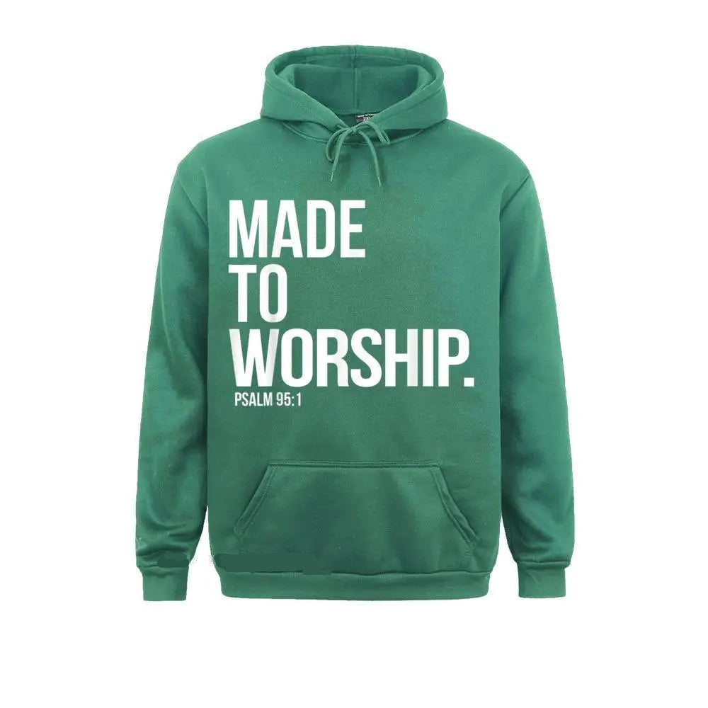 Made To Worship Christian Hoodie