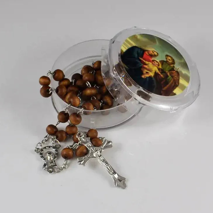 Wood Rosary Beads