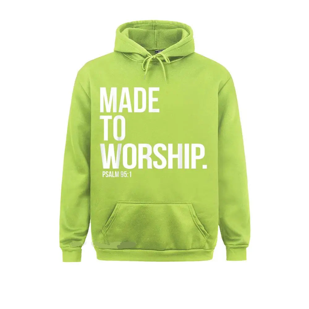 Made To Worship Christian Hoodie