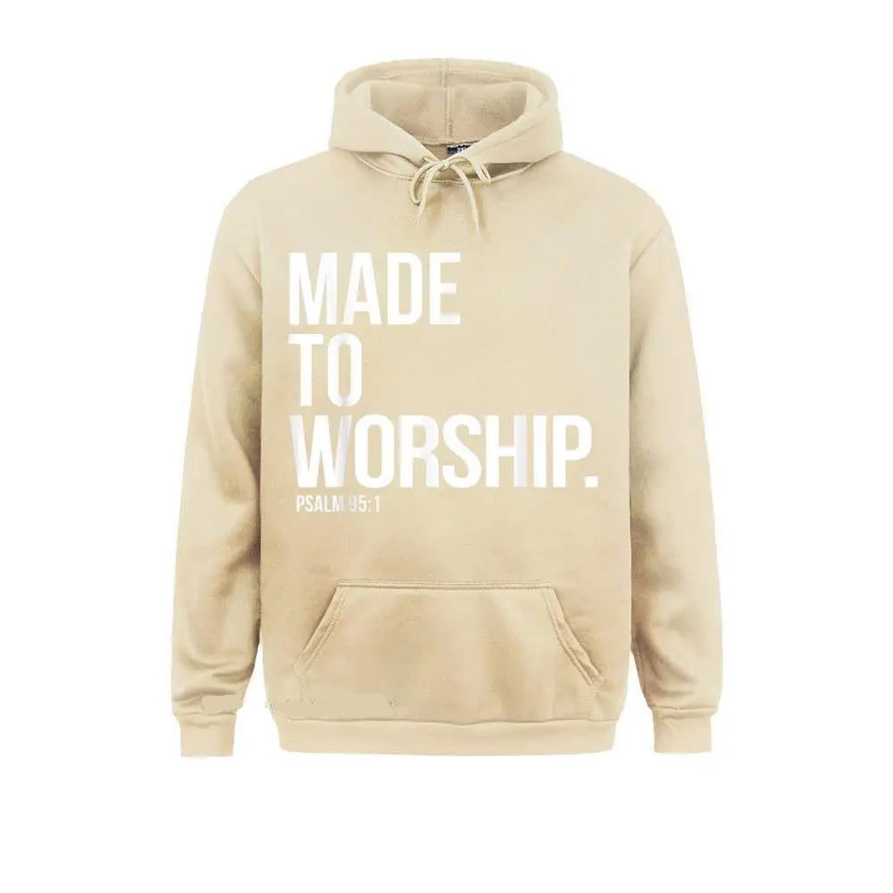 Made To Worship Christian Hoodie