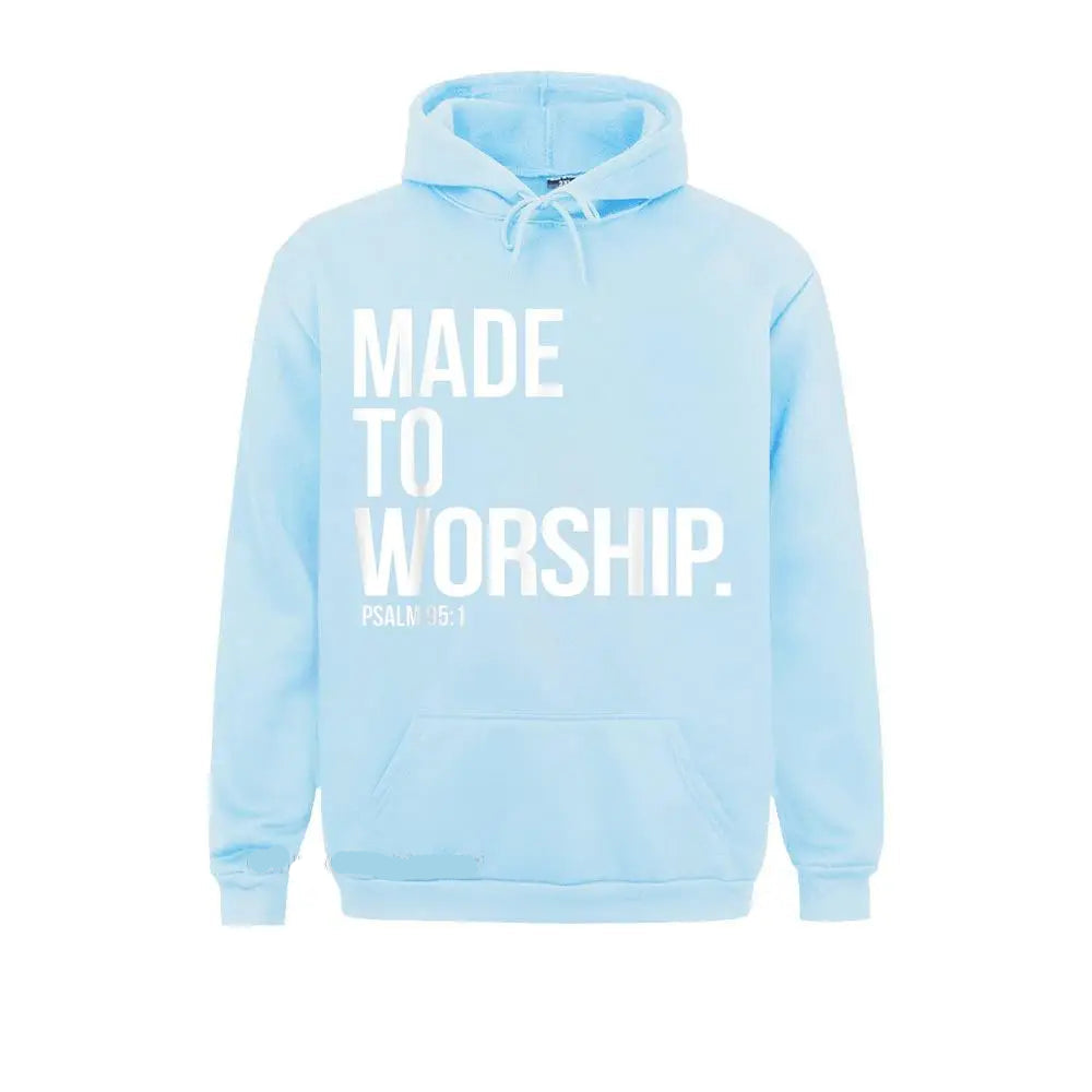 Made To Worship Christian Hoodie