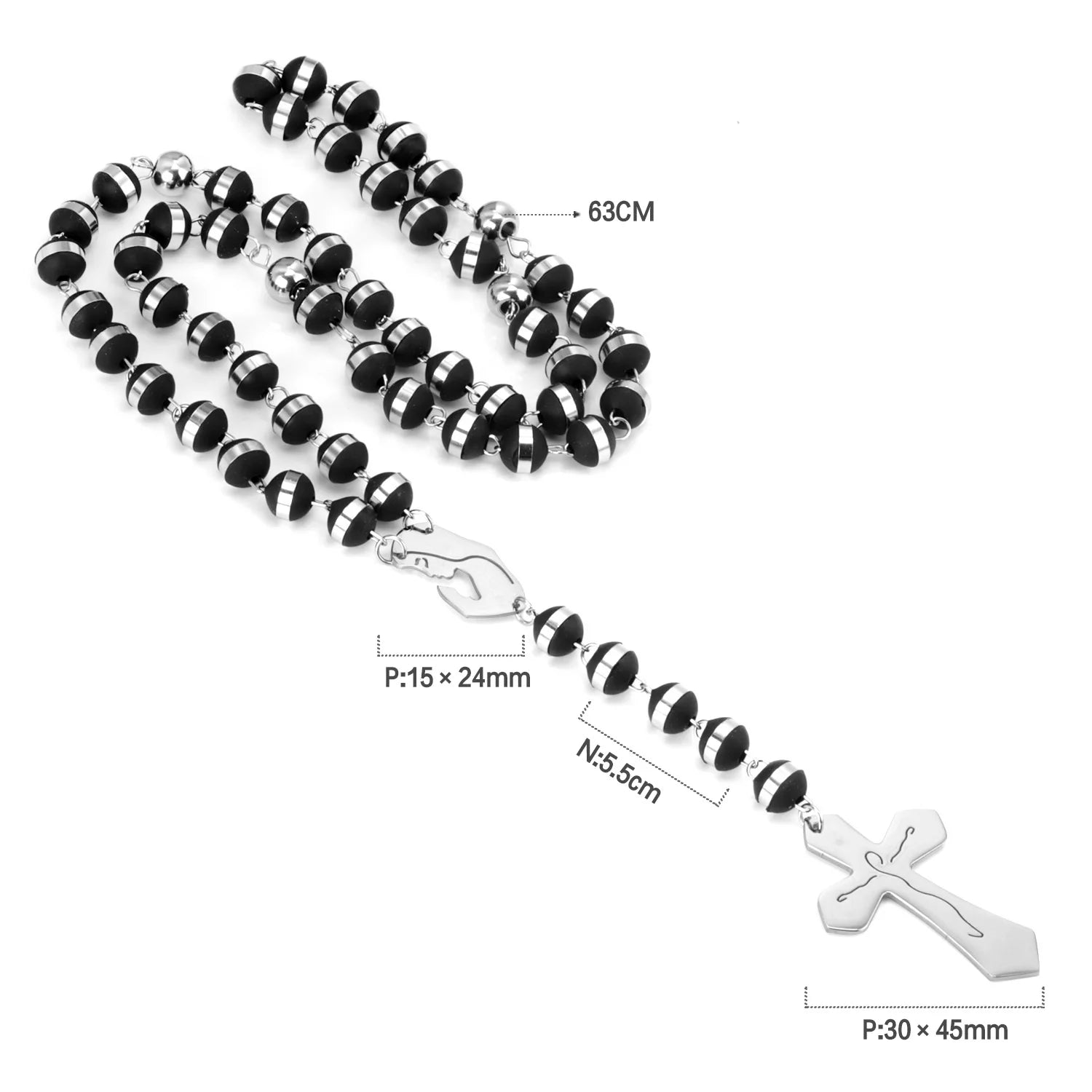 Rosary Beads Christianity Necklaces