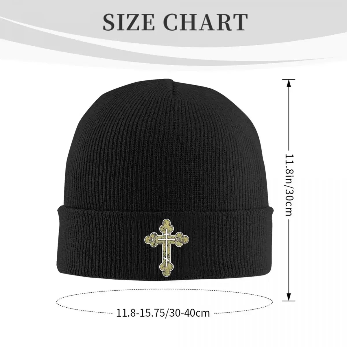 Cross Orthodox Knit Hat Beanies
