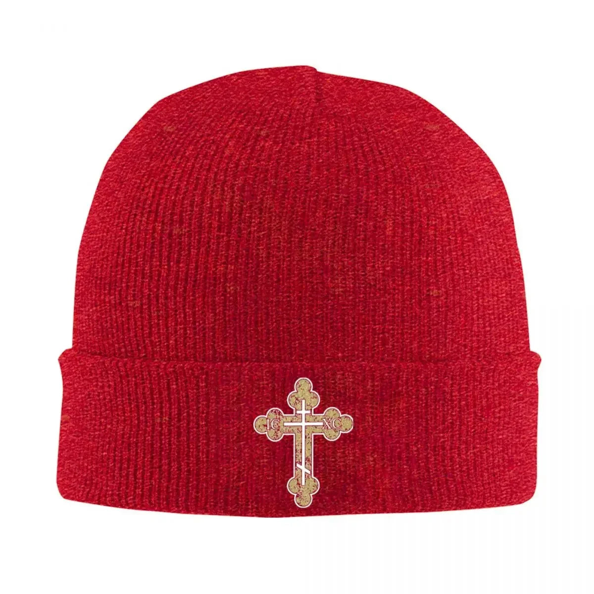 Cross Orthodox Knit Hat Beanies