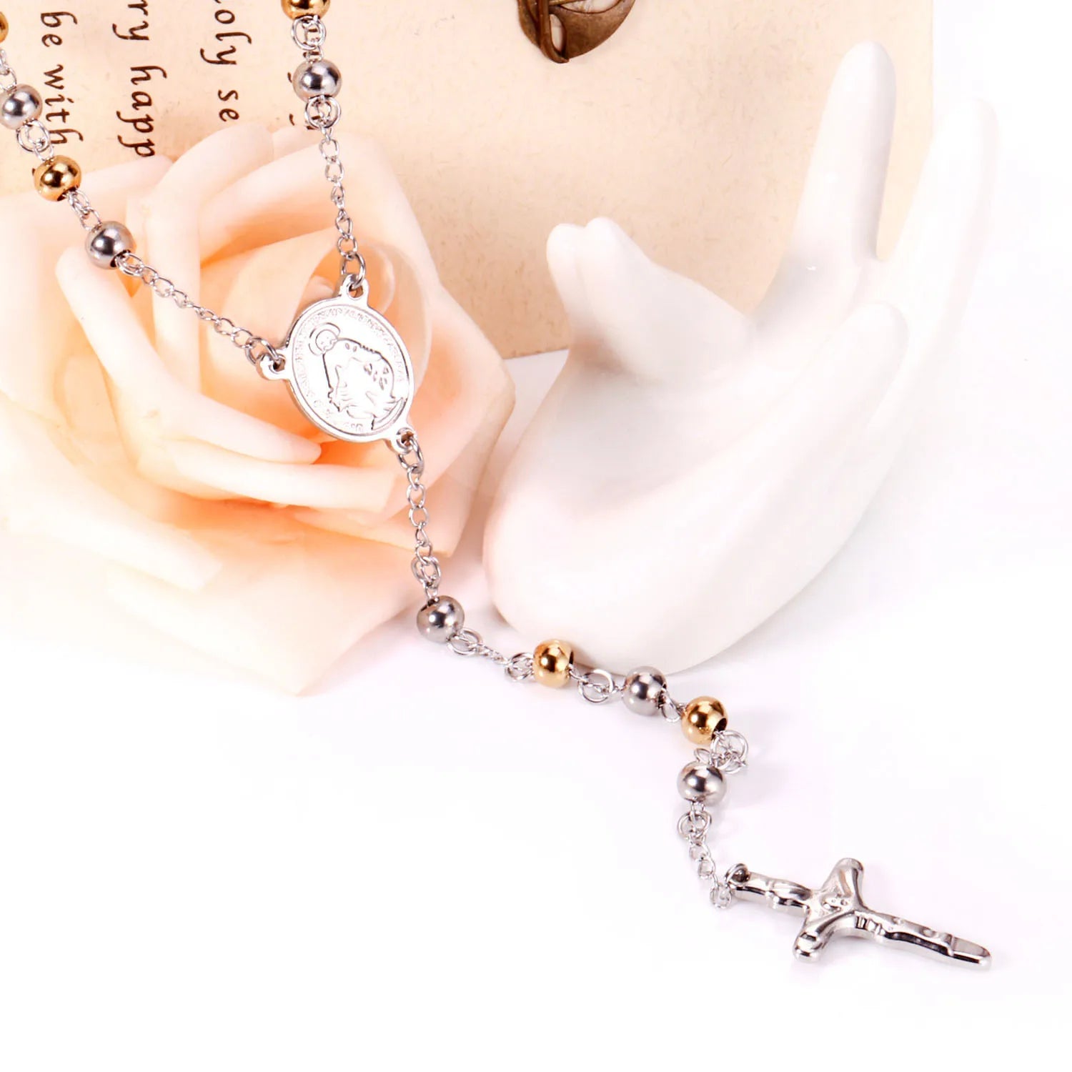 Rosary Beads Christianity Necklaces