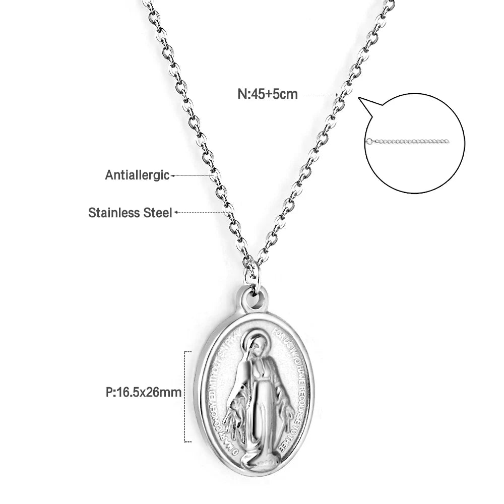 Rosary Beads Christianity Necklaces